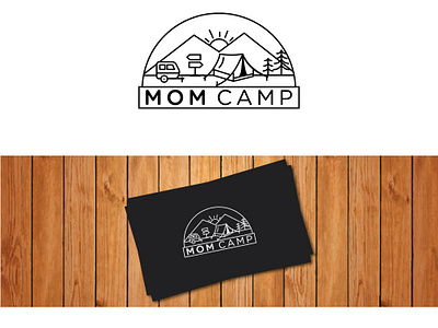 Mom Camp branding esolz illustration logodesign professional ui ux vector
