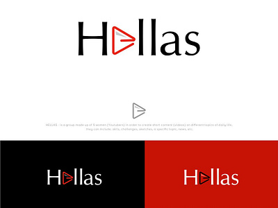 Hellas branding challenges esolz esolzlogodesign icon news professional sketch skills typography video