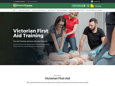 Victorian First Aid Training esolz medical nursing professional training web design