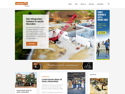 Schreiner Sicht esolz real estate web design web page website