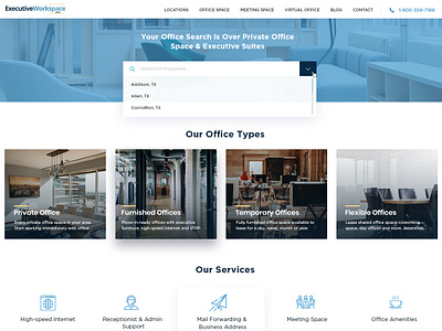 Executive Workspace branding clean esolz functional graphics professional property ui workspace