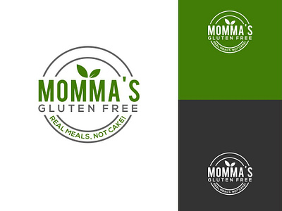 Momma's Gluten Free branding esolzlogodesign illustration logo mommas gluten free professional ui
