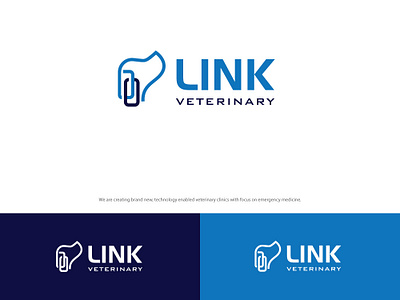 Link Veterinary branding esolzlogodesign illustration link veterinary logo logo deisgn professional