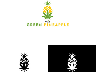 The Green Pineapple branding design esolzlogodesign icon illustration logo professional the green pineapple