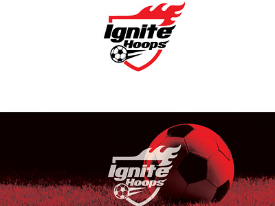 Ignite Hoops branding design esolzlogodesign icon ignite hoops illustration logo professional ui