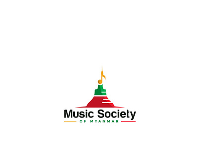 Music Society Of Myanmar branding clean design esolzlogodesign icon logo logo design music music society music society of myanmar myanmar professional simple