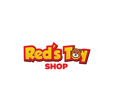 Red's Toy Shop branding clean design esolzlogodesign icon logo logo design professional reds toy shop simple toy toy shop