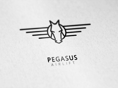 Pegasus Logo Design branding design icon illustration logo vector