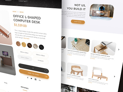 Desks & Chairs E-commerce