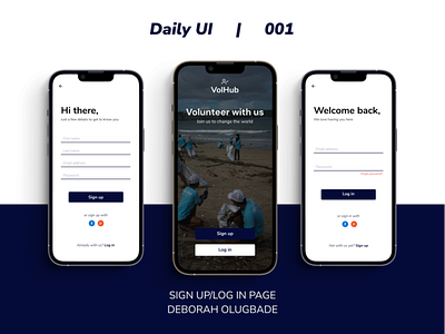 Sign Up page - Daily UI