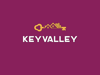 Logo for a land development company: Keyvalley land development logo logo design logo illustration
