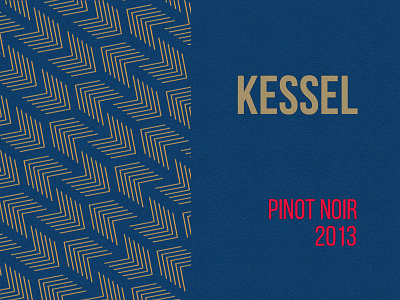 Kessel Wine Label Design