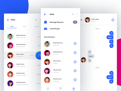 Instant Messaging App UI