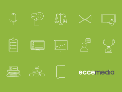 Redesign of Ecce Media Guidelines Icon 