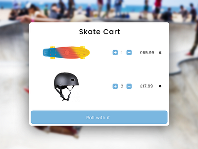 Daily UI #058 - Shopping Cart