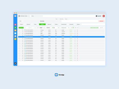 VeruApp Client Detail Care Software UX Design