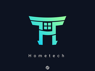 Hometech Logo Design | Technology Logo Mark app branding design graphic design illustration logo typography ui ux vector