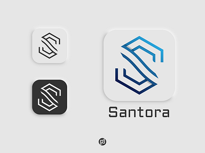 Santora Logo Design | Tech Logo Mark