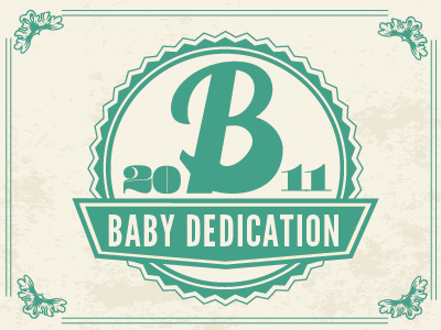 Baby Dedication Branding