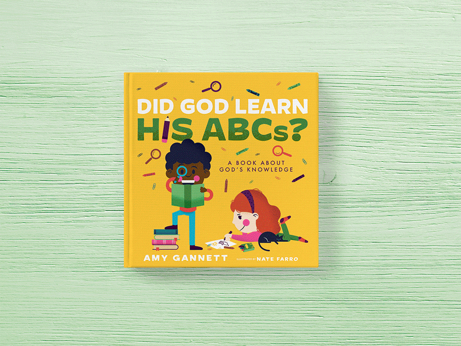 Did God Learn His ABC's? abcs kid illusrations kidmin kids book kids books kids lit kids lit art kids min kids ministry lifeway theology tinytheologians