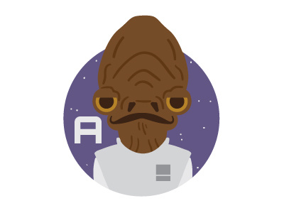 A is for Admiral Ackbar ackbar admiral ackbar droids han solo skywalker star wars the force awakens