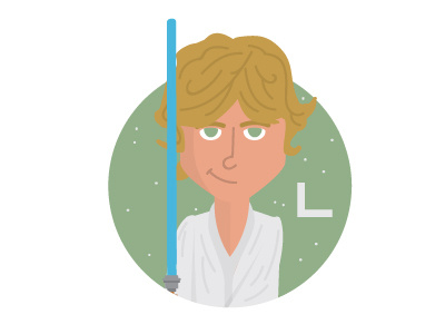 L is for Luke Skywalker jedi luke skywalker skywalker star wars the force awakens