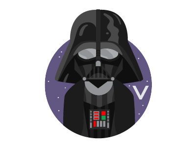 V is for Vader darth vader lord vader star wars alphabet the force awakens vader