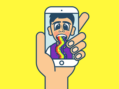 Oh Snap! rainbow snapchat snapchat filter social media