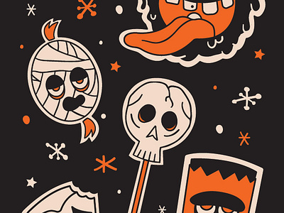 sPoOky StiCkeRs -CoMinG SoOn! by Nate Farro on Dribbble