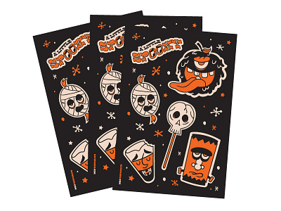 sPoOky StiCkeRs -CoMinG SoOn! candy corn chocolate halloween halloween candy mummy skull spooky stickers vampire
