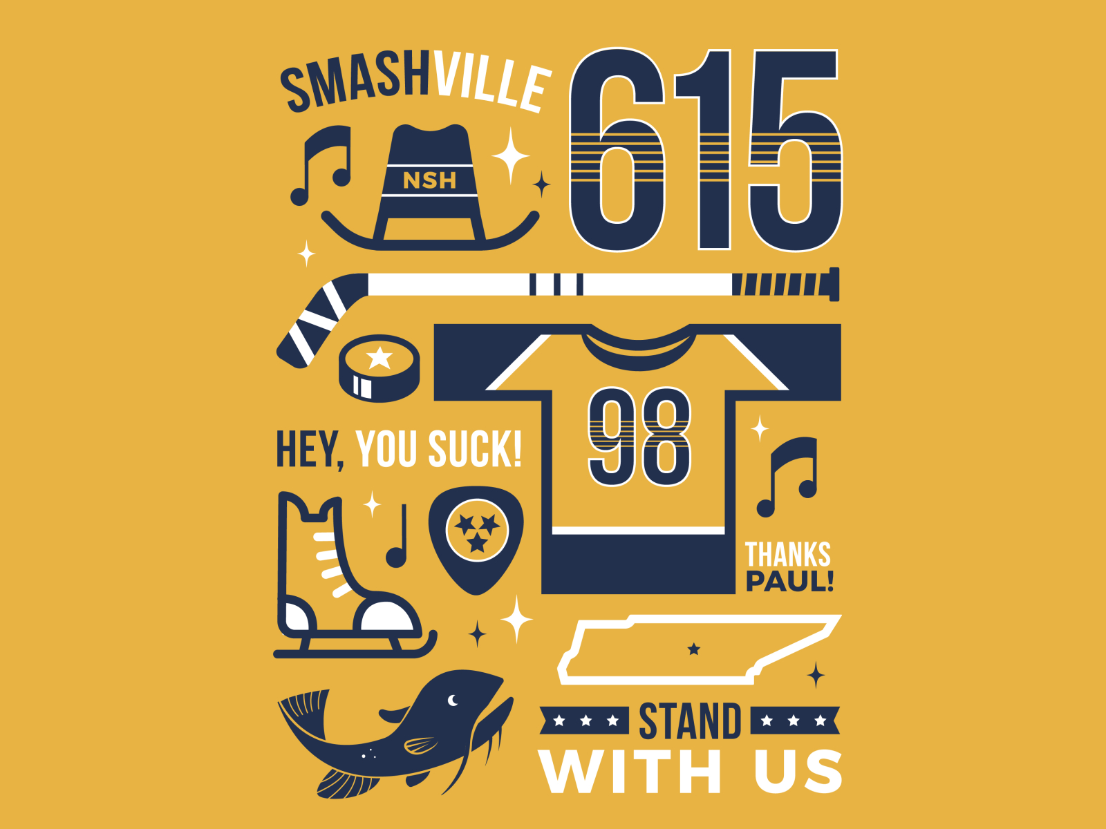 predators hockey shirts