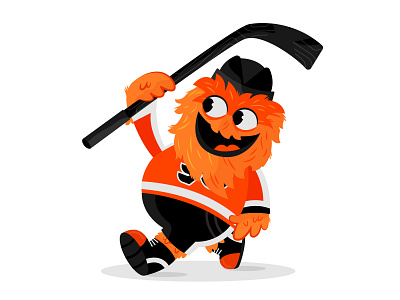 Lil Gritty flyers gritty hockey hockey stick nhl nhl mascot philadelphia philadelphia flyers