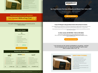 Landing Page landing page design web design company template