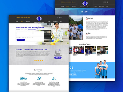 cccleanindiana Website Redesign