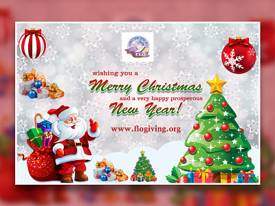 Christmas Post Card new year design xmas design ideas