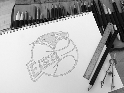 Logo Design for Rabun Gap Basketball program