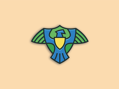 Eagle Brave logo design
