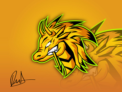 Yellow Dragon Esport Logos