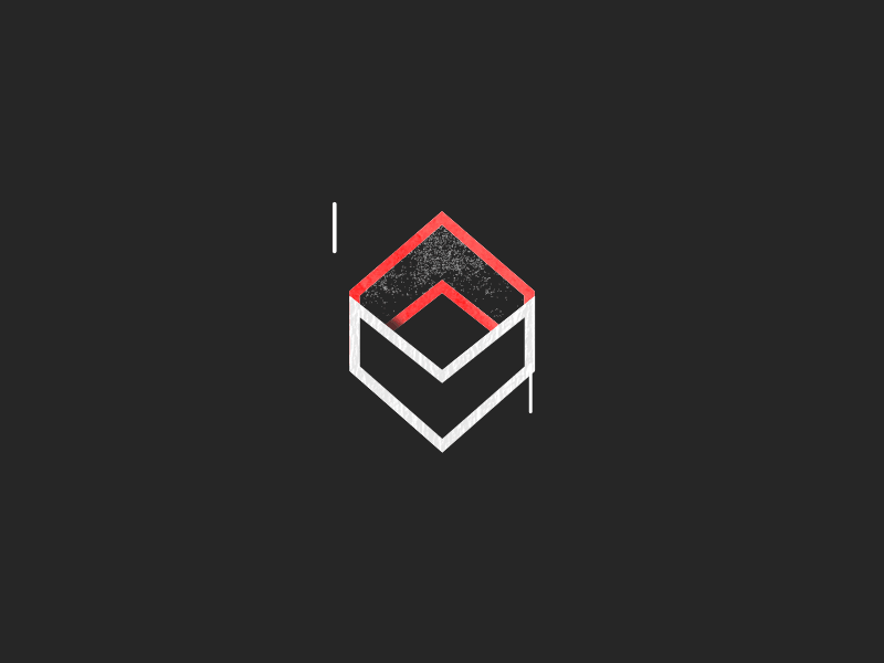 Just X animation dark geometry gif illustration lines logo logotype shapelayer texture