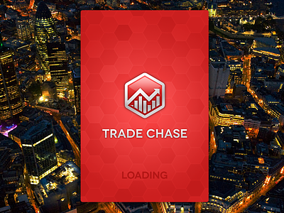 Trade Chase App: Begins adobe fireworks app fireworks gambling gaming graph ios iphone logo render shares stocks trade chase tradechase wireframe
