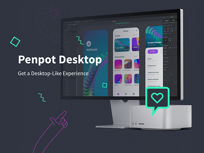 Penpot Desktop 3d app artwork desktop penpot product software