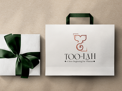 Too-Lah Women's Fashion Store Logo branding fashionlogo graphic design illustration logo