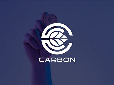 Carbon Coin Logo Crypto branding crypto logo design design graphic design logo
