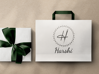 Harshi Women's Fashion Logo branding creative web design graphic design illustration logo logo design