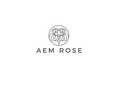 Aem Rose illustration logo nature