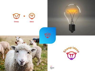 Sheep Ideas 3d animal logo animation app branding colorfull design graphic design illustration logo motion graphics ui