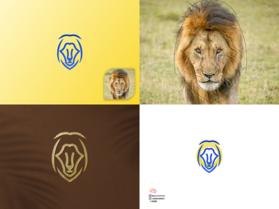 Lion 3d animal logo animation app branding colorfull design graphic design illustration line logo motion graphics ui