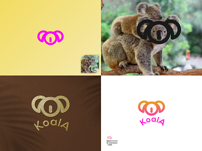 Koala 3d animal logo animation app branding colorfull design graphic design illustration logo motion graphics ui wild