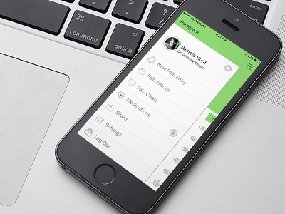 Medical App Concept for iOS app apps concept health ios medical medicine ui ux