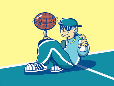 Basket player character